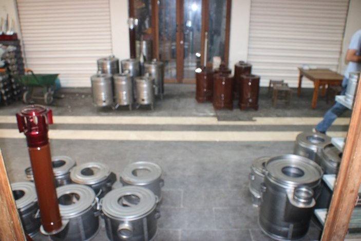 Diyarbakır'da soba üreticisi: Doğalgaz yokken soba satışlarımız iyiydi