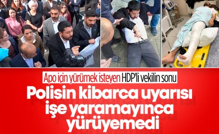 HDP'li vekillerden TBMM'de eylem