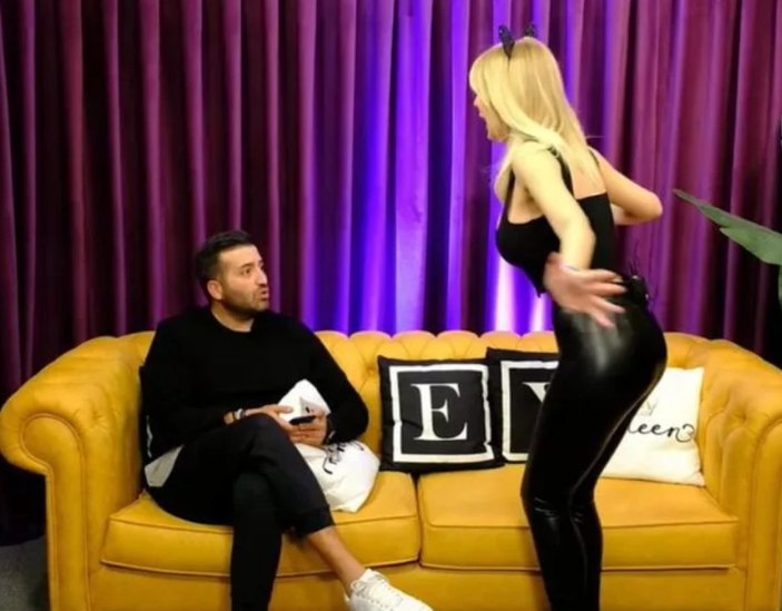 Hande Sarıoğlu meşhur taytını giydi, gören bayıldı! 