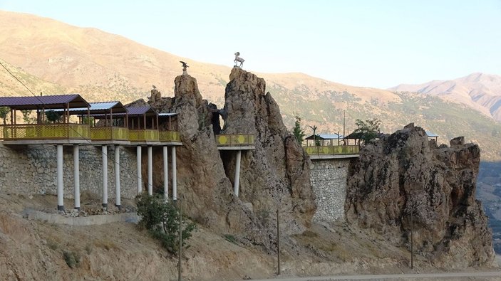 Teröristlerden temizlenen Efkar Dağı, 'seyir terası' oldu