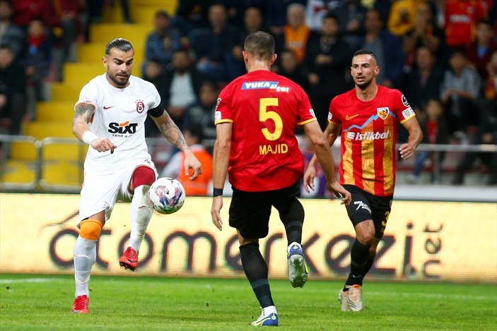 Galatasaray, Kayserispor'a mağlup oldu