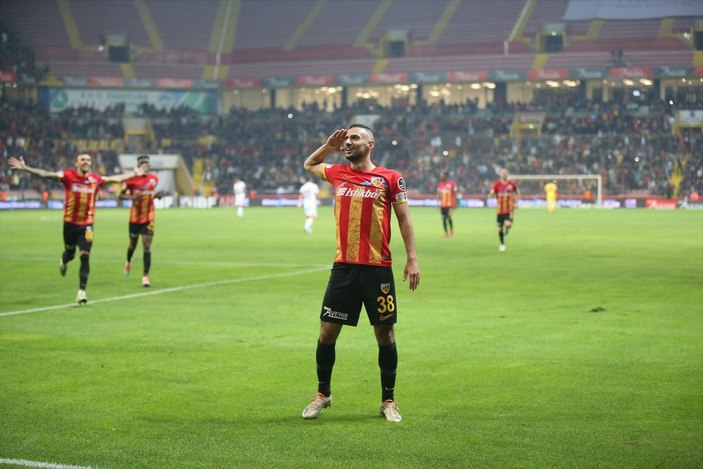 Galatasaray, Kayserispor'a mağlup oldu