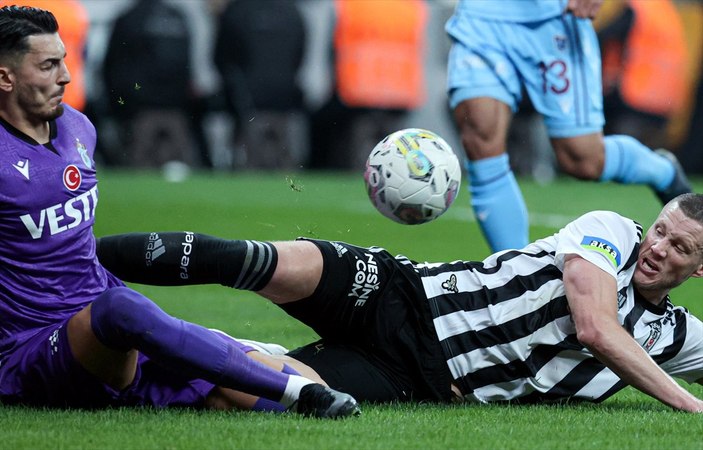 Beşiktaş ile Trabzonspor berabere kaldı