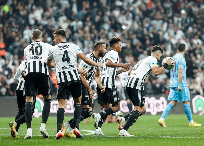 Beşiktaş ile Trabzonspor berabere kaldı