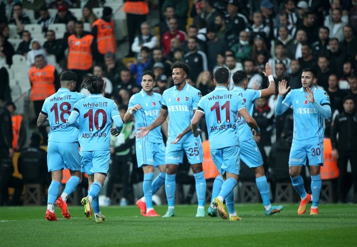 Beşiktaş ile Trabzonspor berabere kaldı