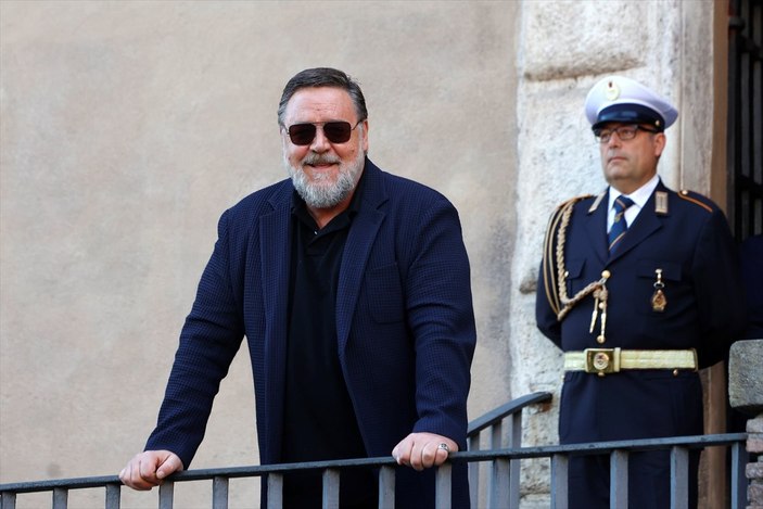 Russell Crowe, Roma'nın elçisi unvanını aldı