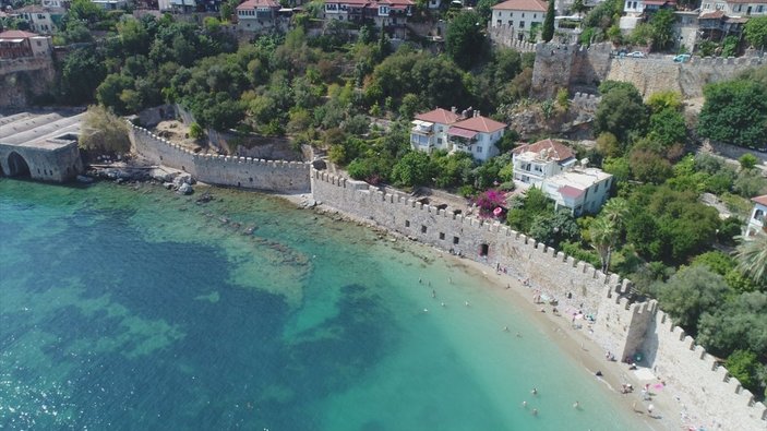 Alanya Kalesi'nde Roma dönemine ait tersane bulundu