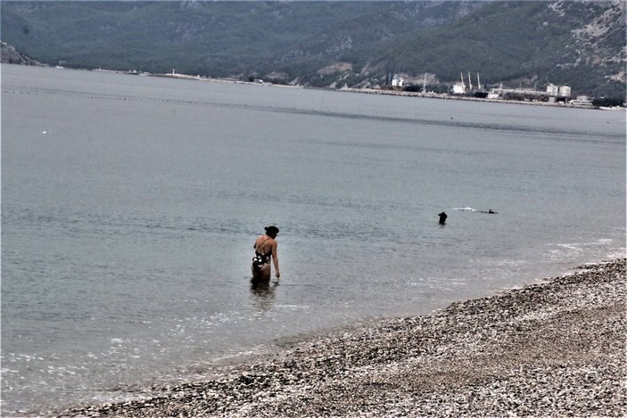 Antalya sahillerinde kış sessizliği yaşanıyor