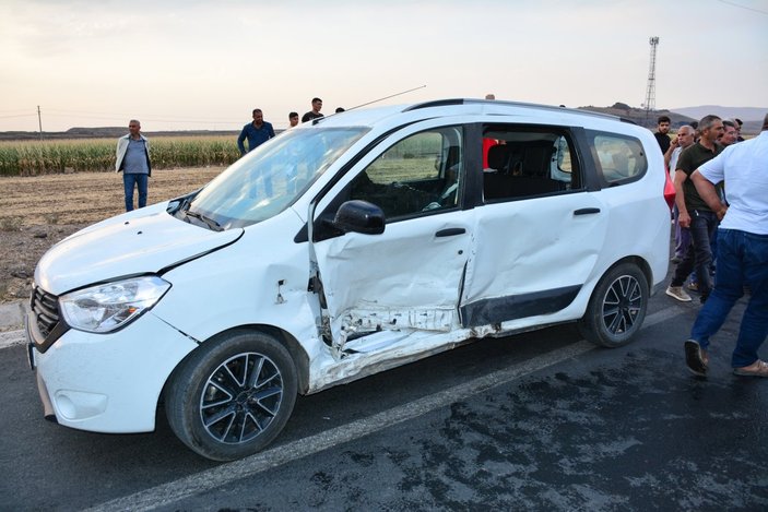 Mardin’de trafik kazası: 8 yaralı