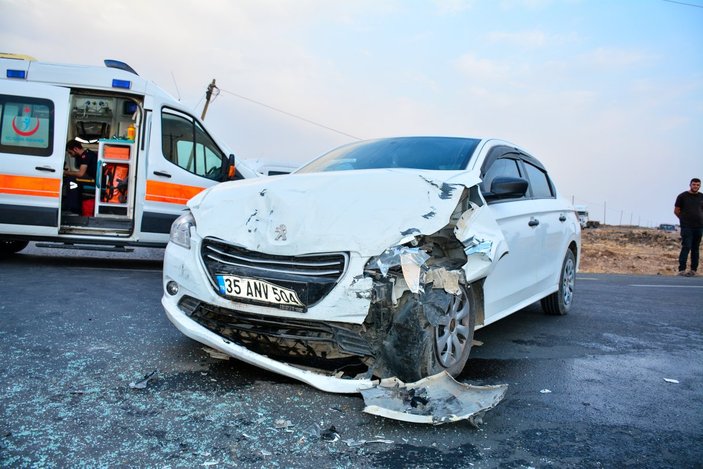 Mardin’de trafik kazası: 8 yaralı