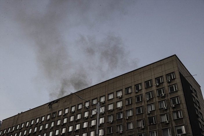 Rus ordusu Ukrayna'nın başkenti Kiev'e saldırı düzenledi