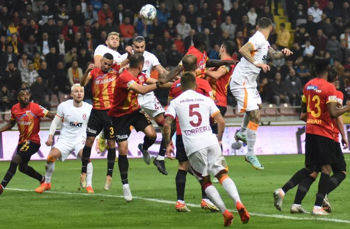 Galatasaray'da kornerler isabetsiz