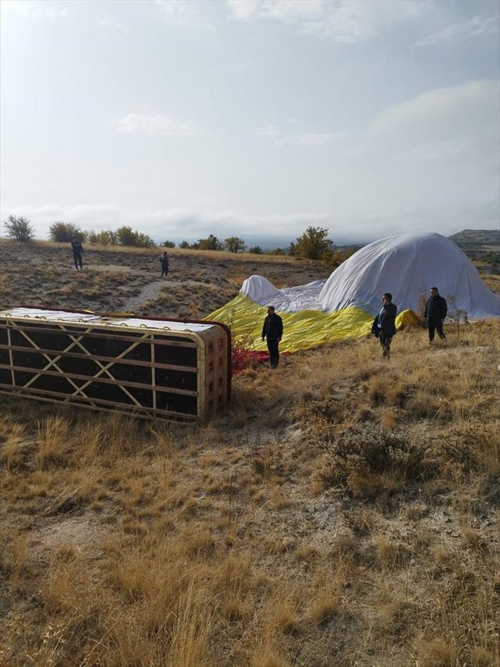 Kapadokya'da balon kazası: 2 ölü, 3 yaralı