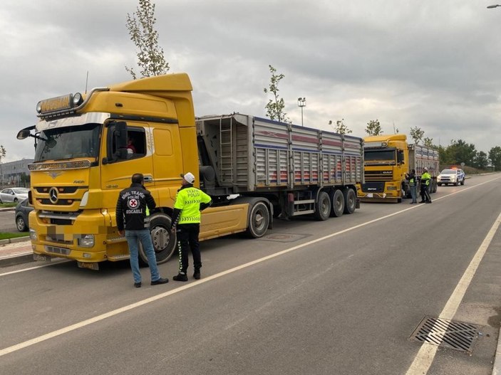 Kocaeli'de trafikte terör estiren şahıslar yakalandı