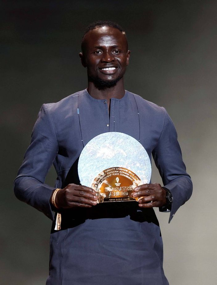 Sadio Mane, Socrates ödülünü kazandı