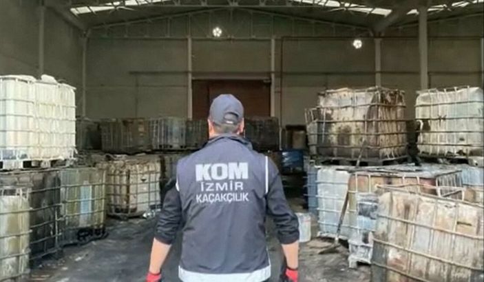 d İzmir'de depodan 1.000 ton kaçak akaryakıt çıktı, şüpheli serbest bırakıldı