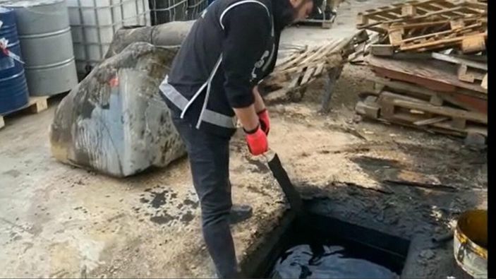 d İzmir'de depodan 1.000 ton kaçak akaryakıt çıktı, şüpheli serbest bırakıldı