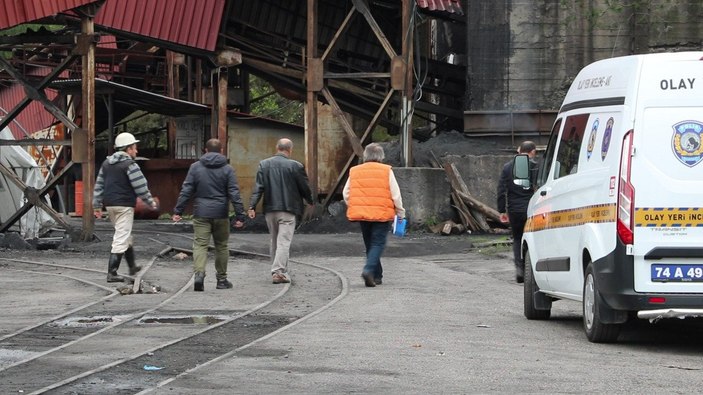 Bilirkişi heyeti Amasra'daki maden sahasında