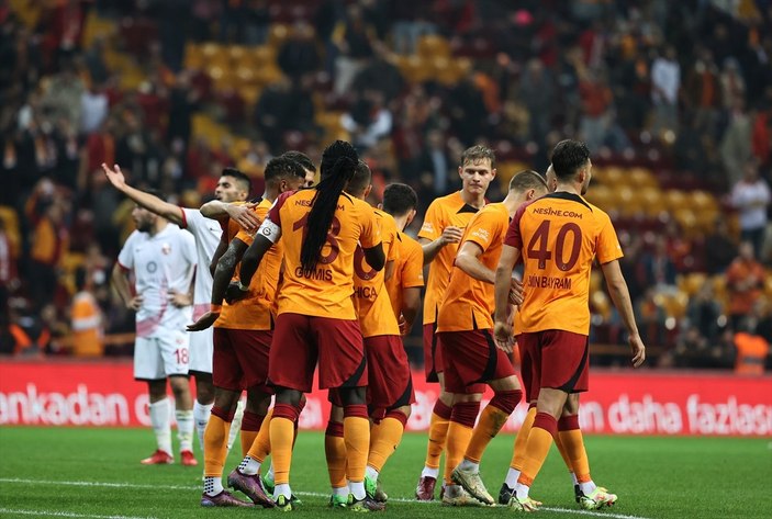 Galatasaray'dan Kastamonu'ya 7 gol