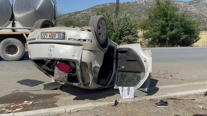 Burdur'da trafik kazasında yaralanan genç kadın 15 gün dayanabildi