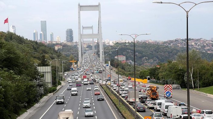 İstanbul'da trafik yoğunluğu yüzde 62'ye ulaştı