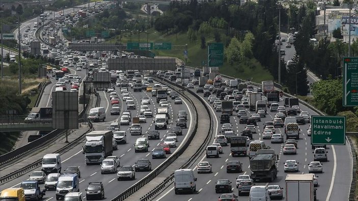 İstanbul'da trafik yoğunluğu yüzde 62'ye ulaştı