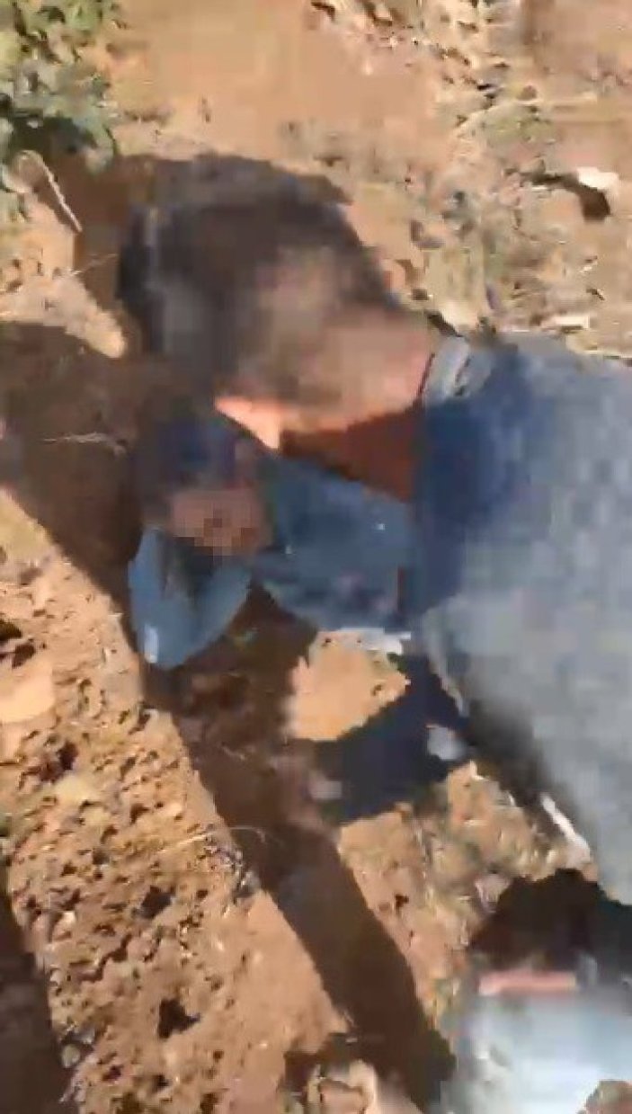 Şanlıurfa'da sopalı saldırı kamerada
