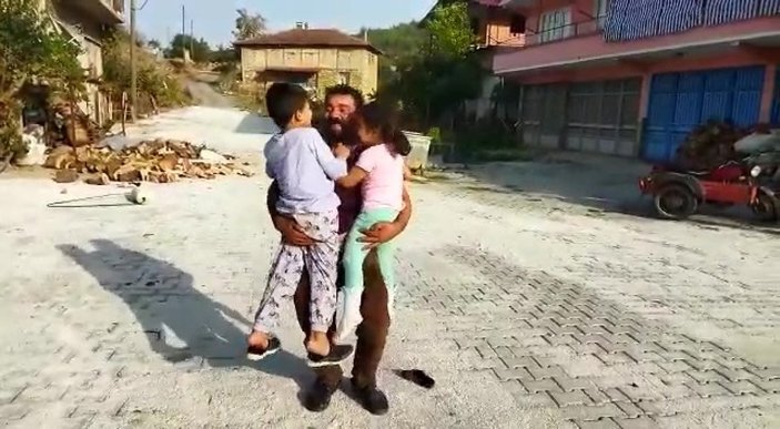 Denizli'de öz annelerinin kaçırdığı çocuklar babalarına teslim edildi