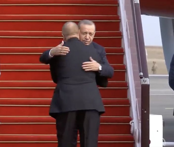 Cumhurbaşkanı Erdoğan ve Aliyev, Zengilan Havalimanı'nın açılışını yaptı