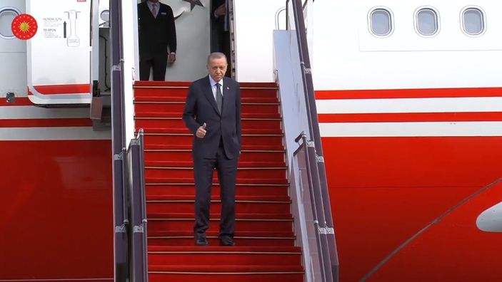 Cumhurbaşkanı Erdoğan ve Aliyev, Zengilan Havalimanı'nın açılışını yaptı