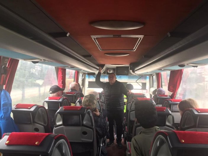 Bolu'da otobüs şoförü, yolcu kılığındaki jandarmaya yakalandı