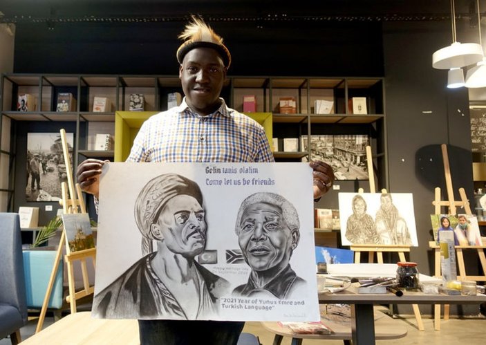 Güney Afrikalı sanatçılar çalışmalarını Türkiye'de sergiliyor