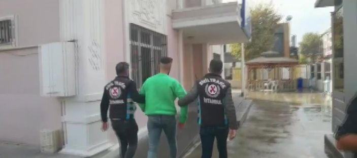 i Pendik'te direksiyonu çıkararak yolculuk yapan sürücüye ceza