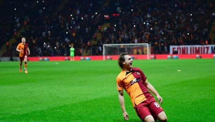 Hamza Akman Galatasaray'da ilk golünü attı