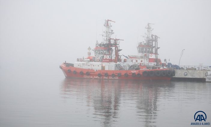 Çanakkale Boğazı yoğun sis nedeniyle kapatıldı
