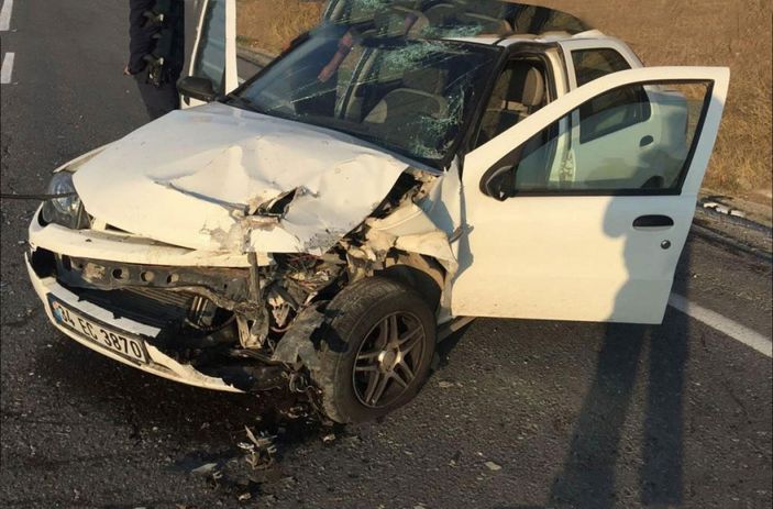 Tekirdağ'da anlık dikkatsizlik, kazaya neden oldu