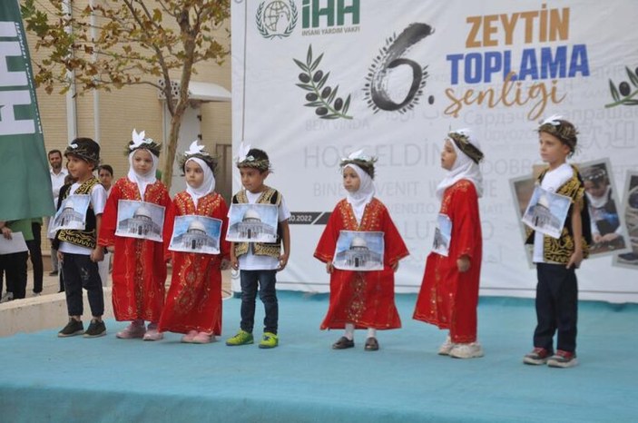 Hatay'da 25 ülkeden 800 öğrenci, Zeytin Toplama Şenliği'nde buluştu