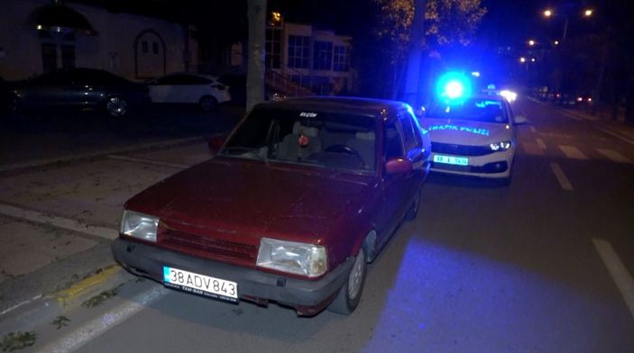 Aksaray'da alkollü araç kullanan sürücü: İnşallah bir daha yapmam