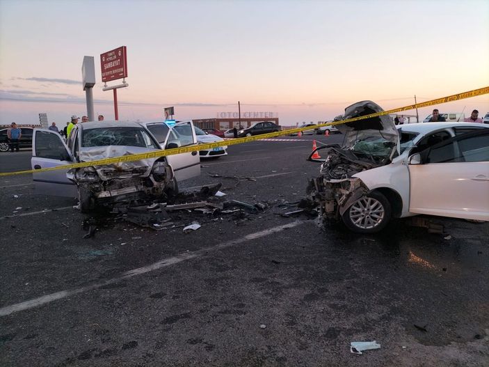 Adıyaman’da zincirleme kaza: 1 ölü, 10 yaralı