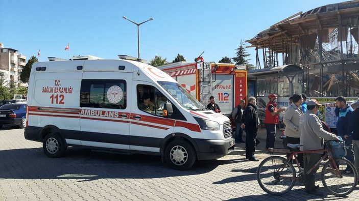 Balıkesir'de inşaat çöktü: 5 işçi yaralandı