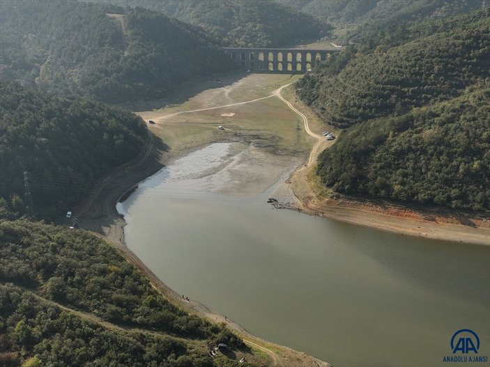 İstanbul'da barajların su seviyesi yüzde 50'nin altına düştü