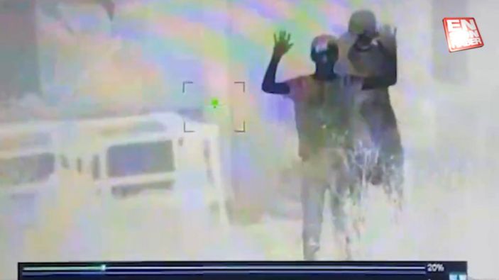 Hakkari'de polis aracına ateş eden 3 teröristin yakalanma anları