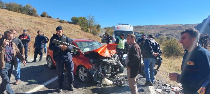 Giresun’da, trafik kazasında 5 kişi yaralandı