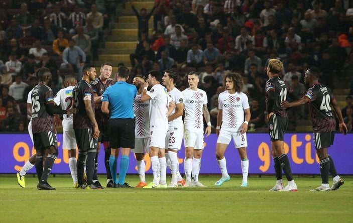 Beşiktaş, Hatayspor'a mağlup oldu