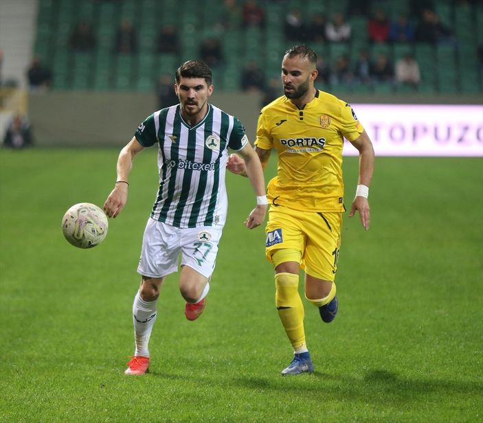 a Giresunspor ile Ankaragücü berabere kaldı
