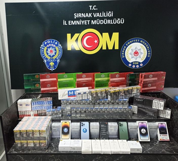 Şırnak’ta kaçakçılık operasyonu: 56 gözaltı