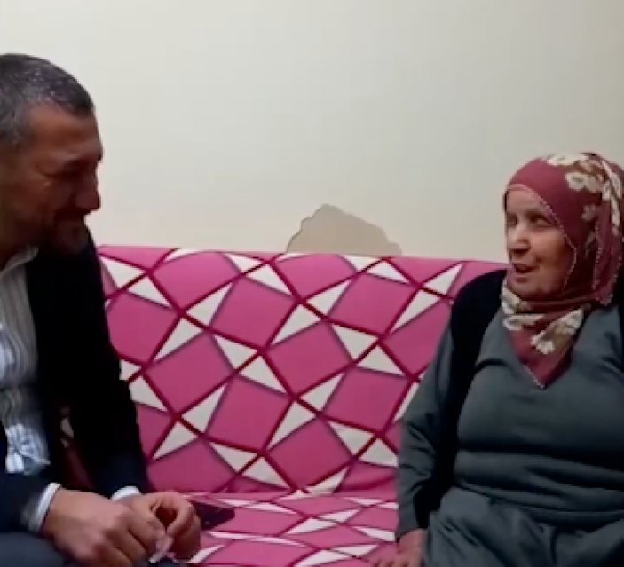 AK Partili Mustafa Açıkgöz'ün ziyaret ettiği Kezban Teyze'den Erdoğan'a dua