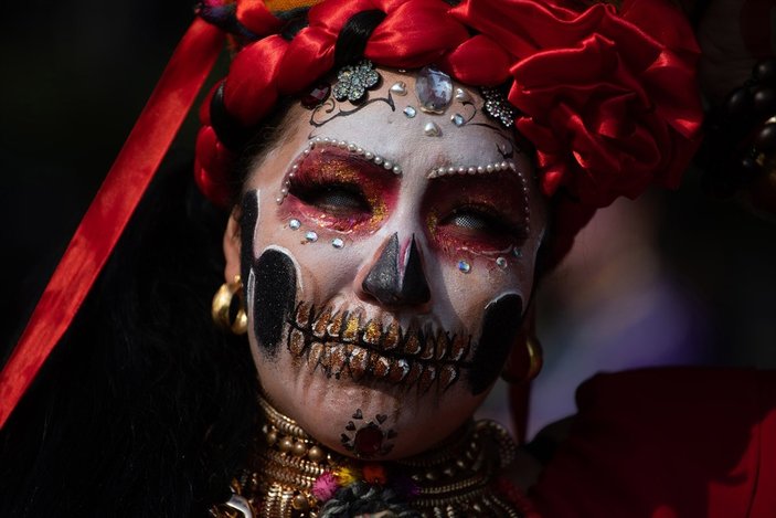 Meksika'da 'Ölüler Günü' festivali