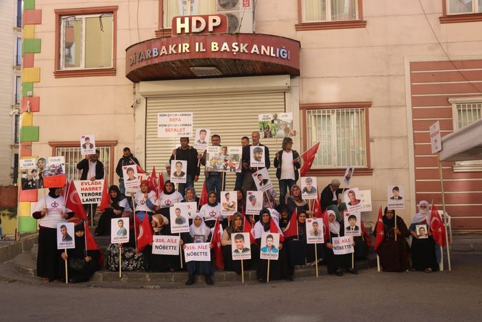 Diyarbakır'da evlat nöbetindeki aile sayısı 316'ya yükseldi
