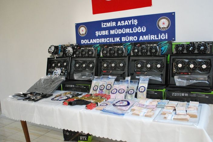 İzmir merkezli çeteye dolandırıcılık operasyonu